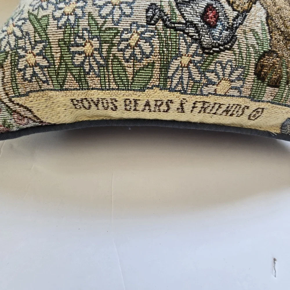 Vintage Boyd's Bears; Tapestry Pillow 